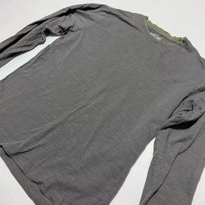 Urban Pipeline Long Sleeve Shirt Medium Gray